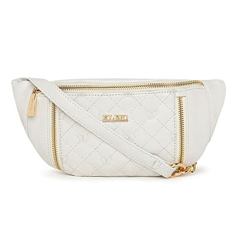 white versace felicitas chain shoulder bag|Kleio Quilted Shoulder Bag White .